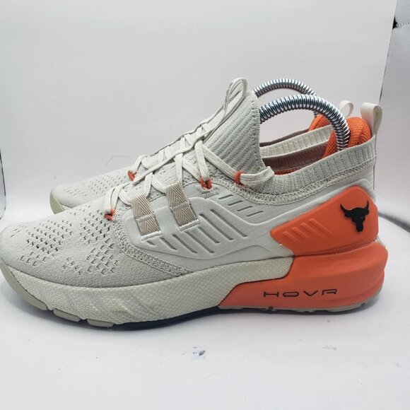 Under Armour Project Rock 3 (3023005-111) running shoes sneakers- Womens 7.5 - Picture 3 of 7